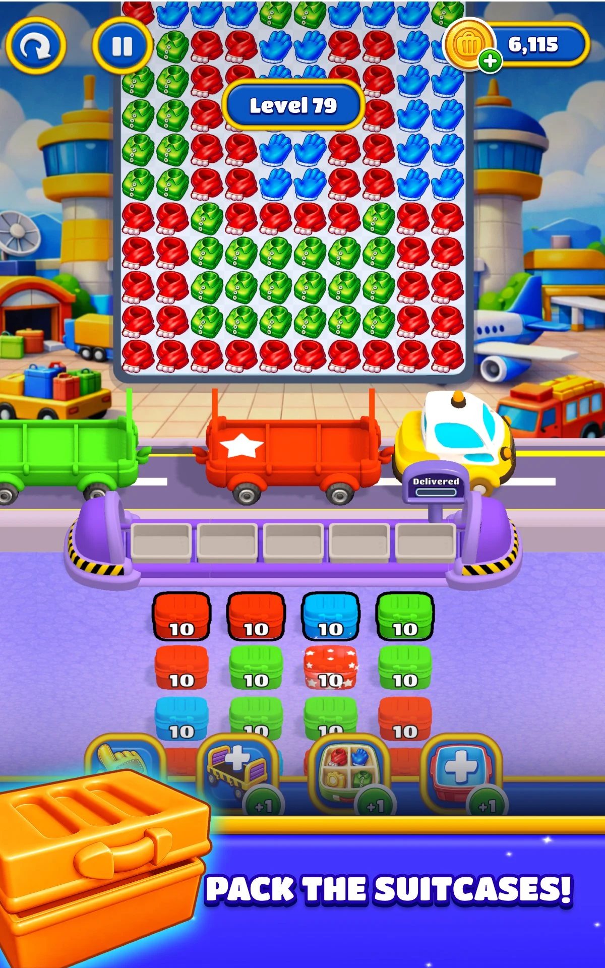 Luggage Sort screenshot